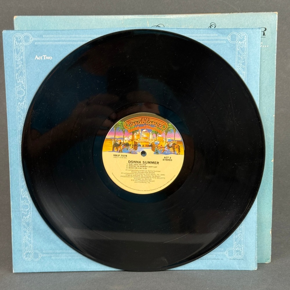 Donna Summer Once Upon a Time... Double Vinyl Record LP 1977 - EXCELLENT - Picture 8 of 13